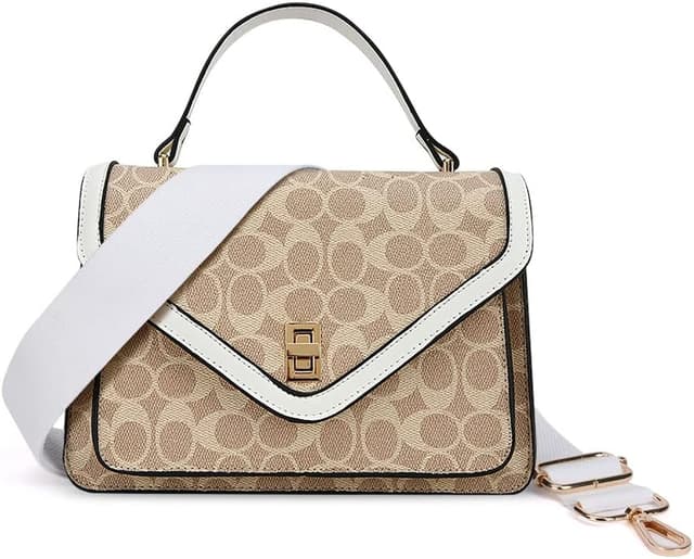 Detalle de Aucuu tracolla regolabile per borsa donna (80–130 cm), cinghia morbida antiscivolo