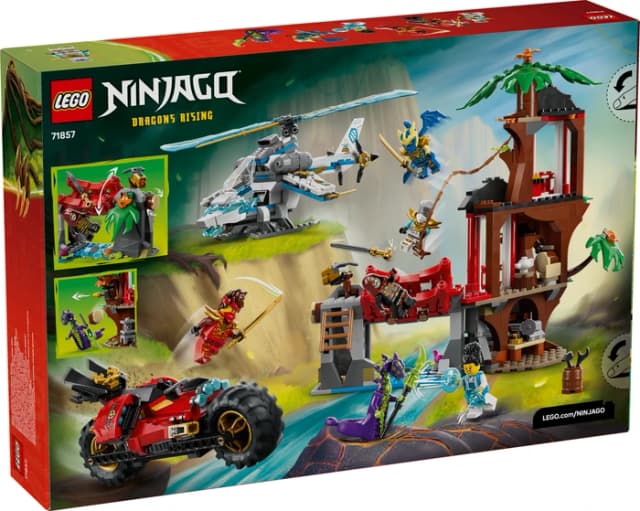 Thumbnail 7 de LEGO Ninjago 71857 Ninja-Bike Set mit Baumhaus