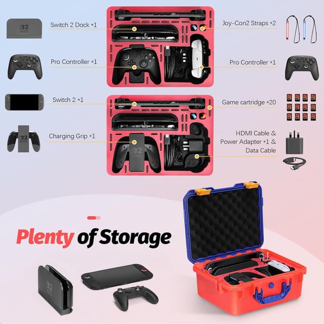Detalle 2 de FPVtosky Koffer Nintendo Switch 2 1,5 kg
