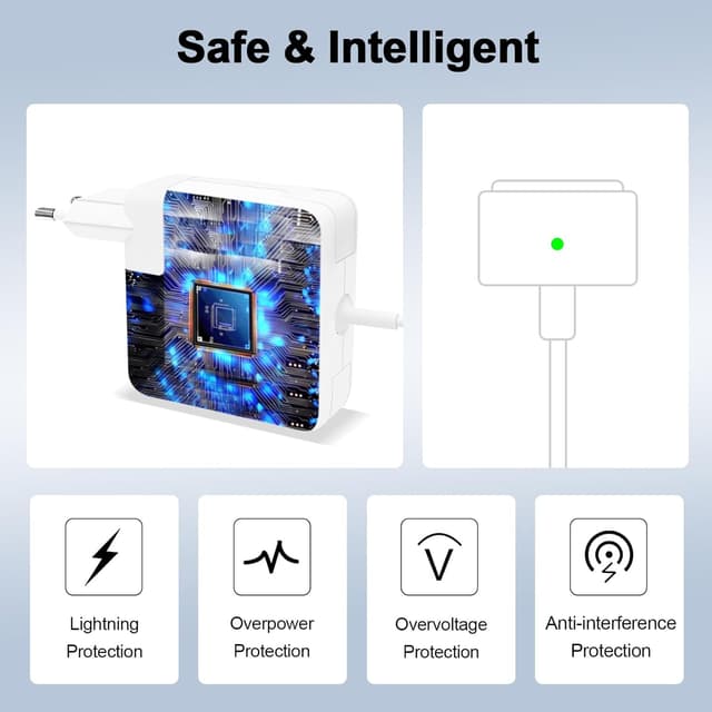 Detalle 2 de SCOVEE 45W T-Tip para MacBook Air 11/13