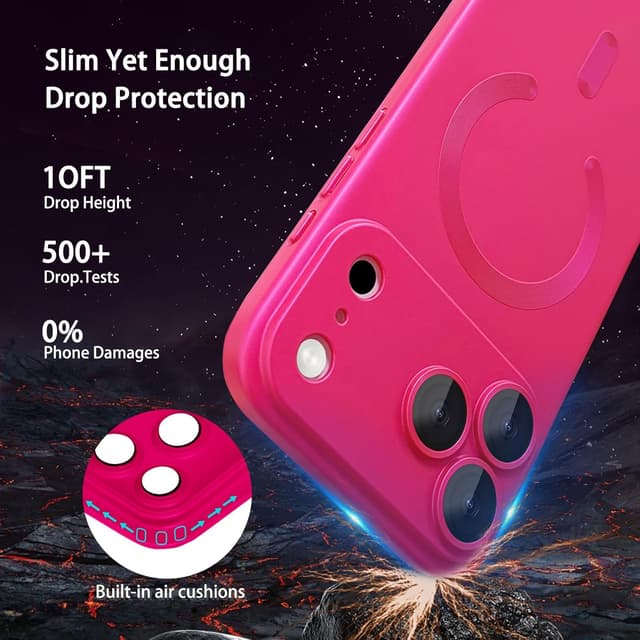 Detalle de ankofave Magnetic iPhone 17 Pro Max case