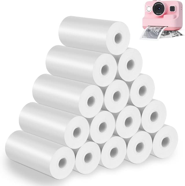 Imagen de Papel térmico para cámaras infantiles 15 rollos en OfertitasTOP