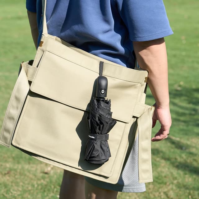 Thumbnail 6 de Amazon Basics Paraguas compacto automático 28×98 cm ☂