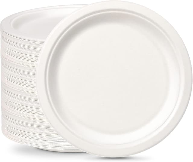 Imagen de greensight 150 Pack 9 inch paper plates en OfertitasTOP