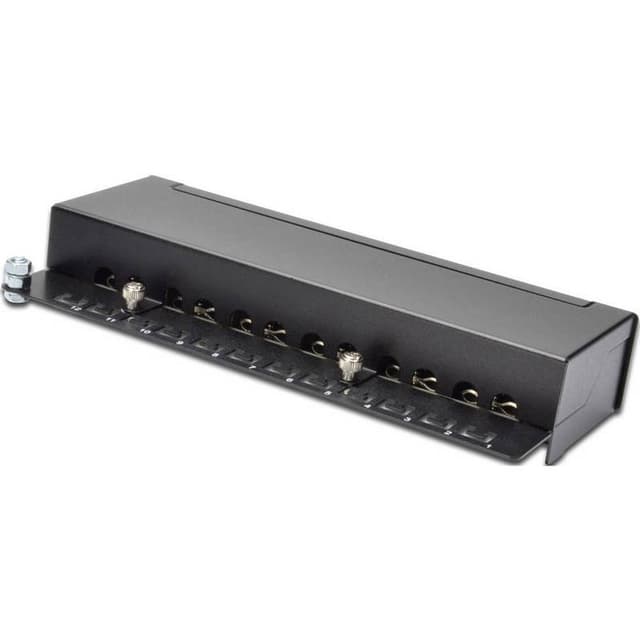 Detalle de Digitus Panel de Parcheo Apantallado Cat. 6A — 12 puertos 🖧