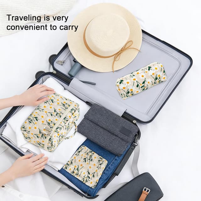 Thumbnail 6 de SHEPIN 3er Set Kosmetiktasche Damen