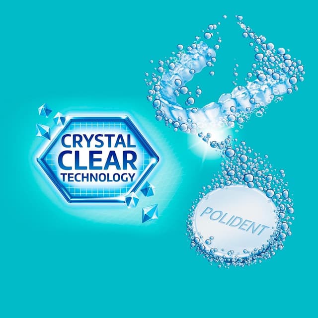 Detalle 2 de Polident Apparecchi & Bite 180 compresse 🦷