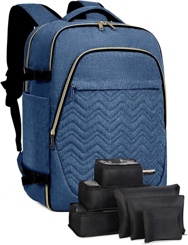 Detalle de Lekesky Travel Backpack Cabin Size (17-inch laptop) – 30L waterproof carry-on rucksack