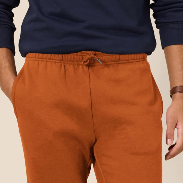 Detalle de Amazon Essentials Homme – pantalon de jogging décontracté en polaire, coupe confortable