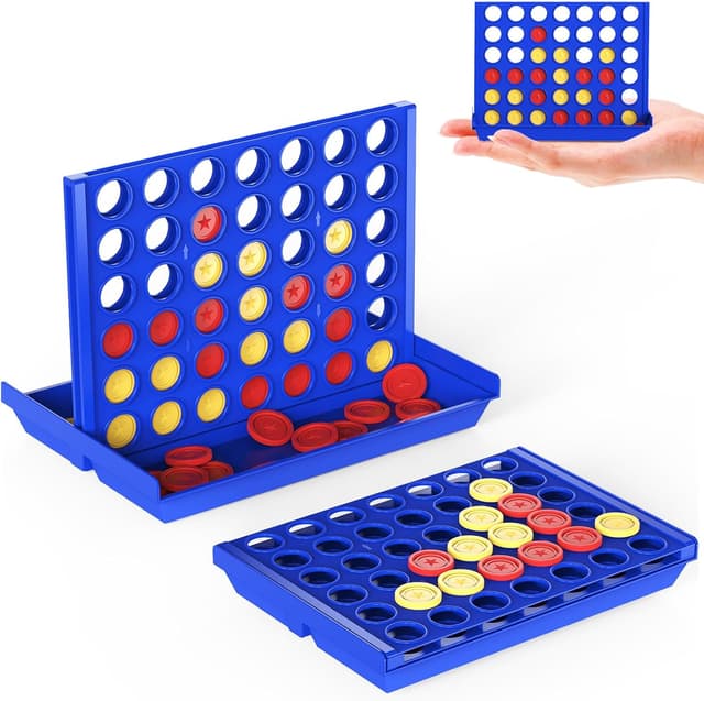 Detalle de Pup Go 4 in Linea Mini per bambini 3+ (gioco di strategia portatile da viaggio)