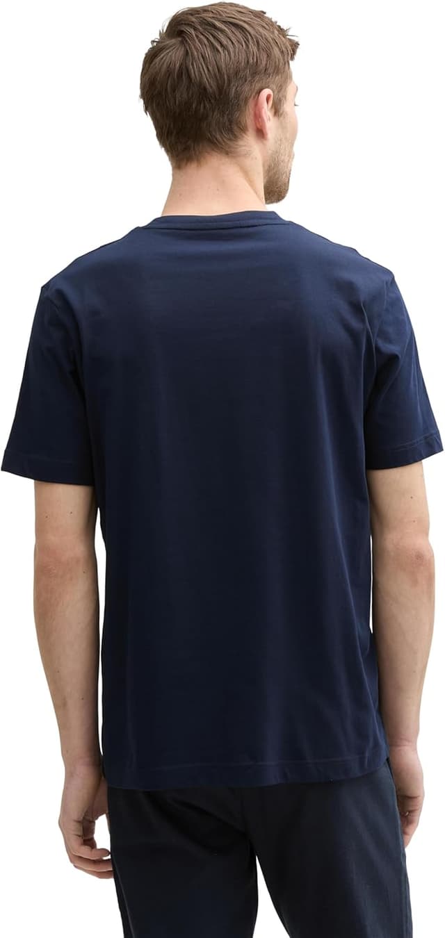 Detalle de TOM TAILOR 1048076 T-Shirt da uomo in cotone (confezione da 2)