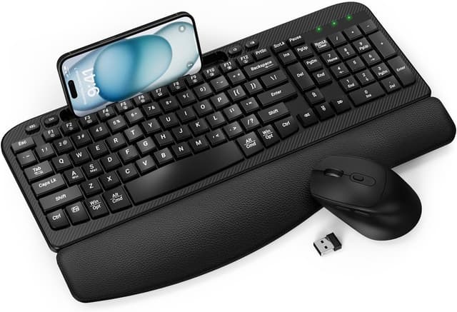 Detalle de Wave Keys Wireless Keyboard Mouse Combo