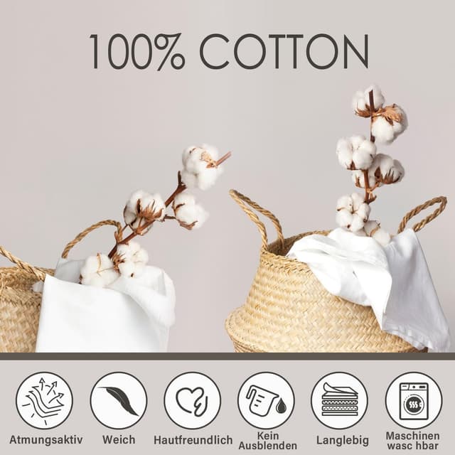 Thumbnail 5 de Lila Tornado Bettbezug 135x200 100% Baumwolle