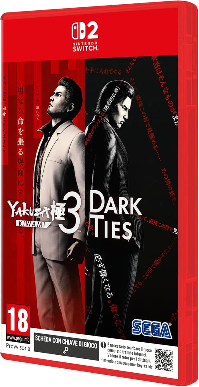 Detalle de Yakuza Kiwami 3 & The Dark Ties per Nintendo Switch 2: ritorno di Kiryu con storia extra
