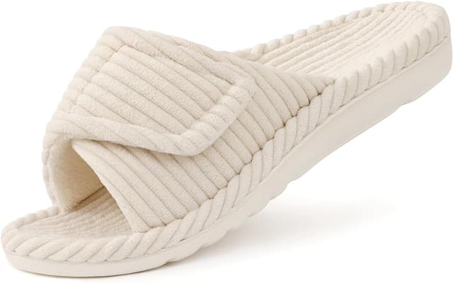 Detalle de Litfun Orthopädische Hausschuhe Memory Foam