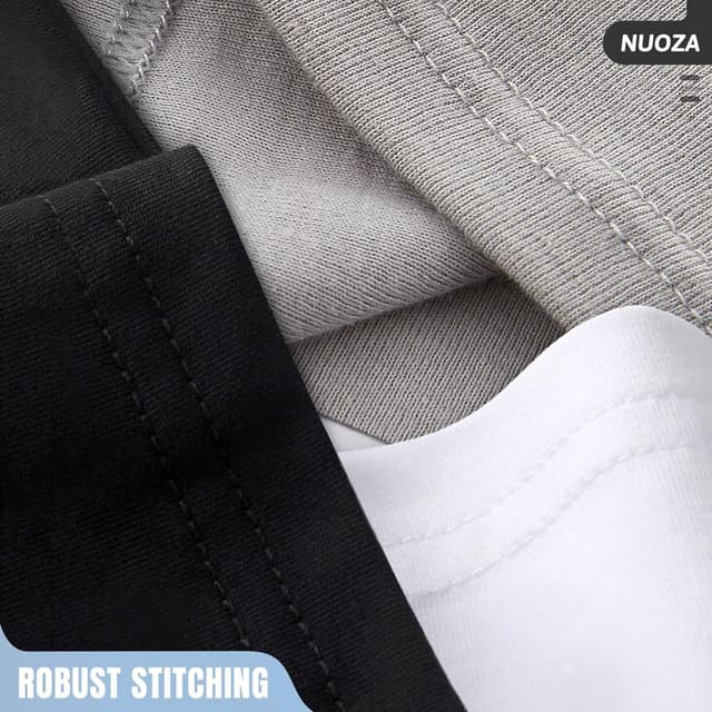 Detalle 2 de Men’s cotton vest pack NUOZA 100% 5-pack