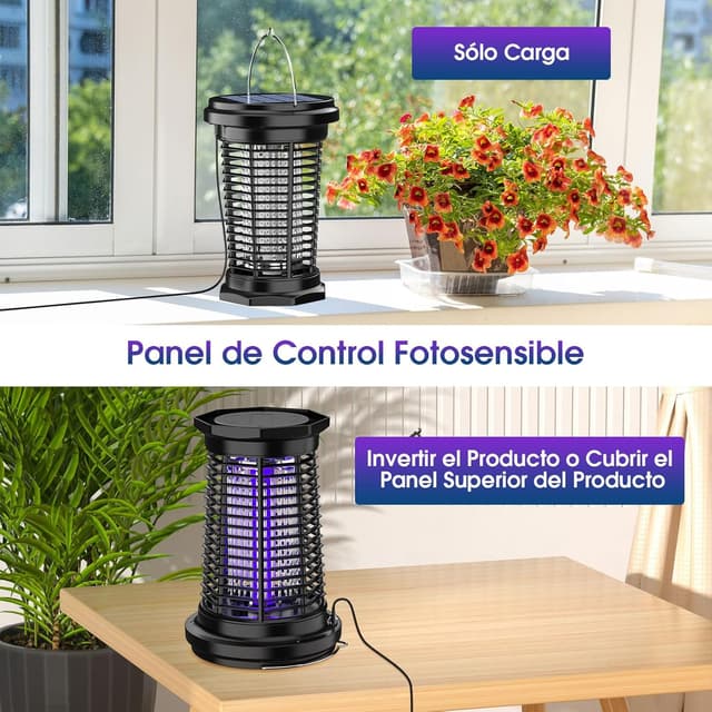 Thumbnail 6 de PALONE Lámpara Antimosquitos Solar 2500mAh 🔆, Recargable USB