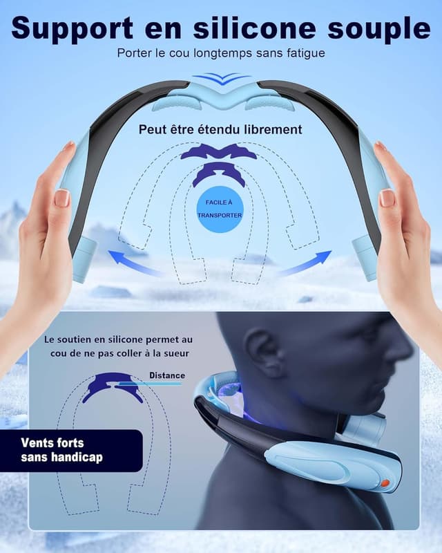 Detalle 2 de Tomatofrydan ventilateur de nuque 6000 mAh