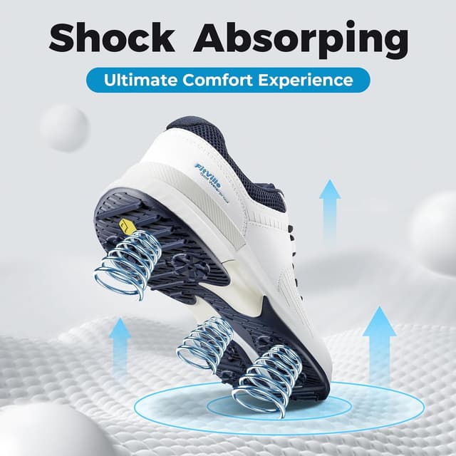 Detalle 2 de Extra Wide Fit golf trainers for men