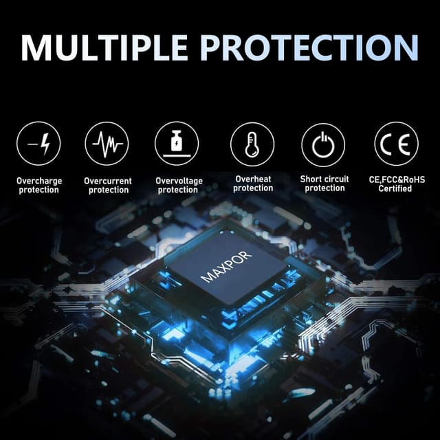 Thumbnail 6 de MAXPOR Replacement 330W Laptop Charger (19.5V, 7.4mm barrel) for Dell/Alienware gaming models