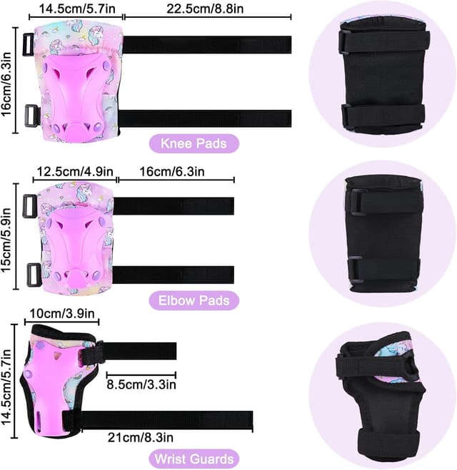 Thumbnail 5 de MHJY Casco Infantil de Bicicleta con Pegatinas Unicornio 🦄