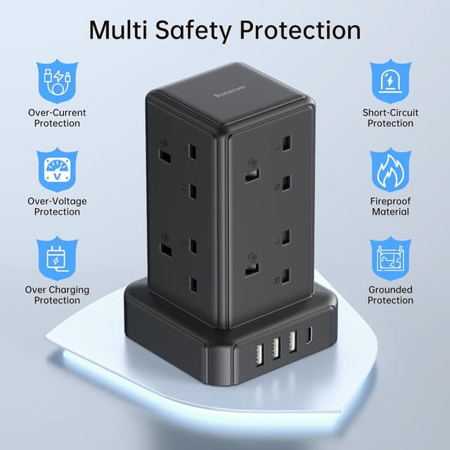 Thumbnail 5 de Tower Extension lead 3M 3250W surge protector