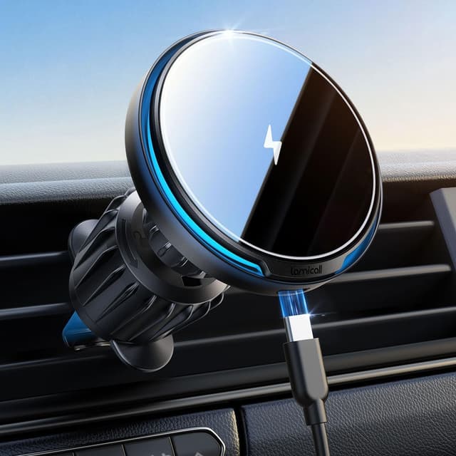Imagen de Lamicall 15W Handyhalterung Auto mit Magsafe en OfertitasTOP