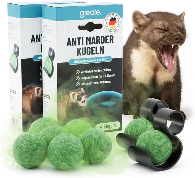 Thumbnail 6 de greate 4X Anti Marder Kugeln Auto Duftkugeln