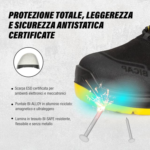 Thumbnail 3 de Bicap Aikido S3S scarpe antinfortunistiche ESD S3S