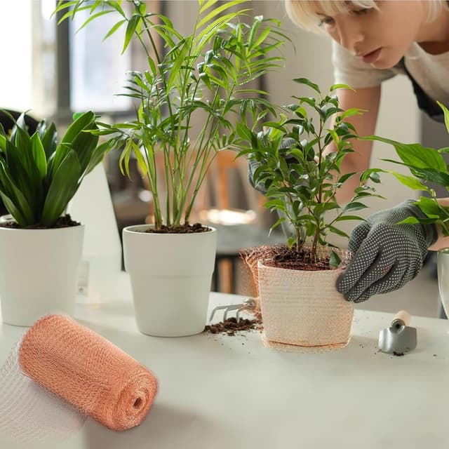 Detalle 2 de QINGYIWL Kupfernetz 12,7 cm x 6 m