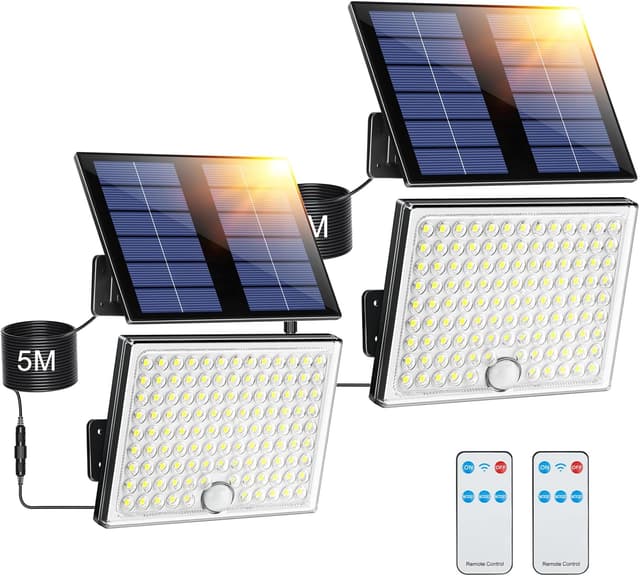 Detalle de Giliwosy Faretto LED solare 113 LED