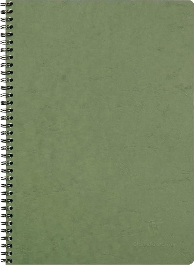 Detalle 2 de Clairefontaine 781453C Cahier à Spirale Vert A4