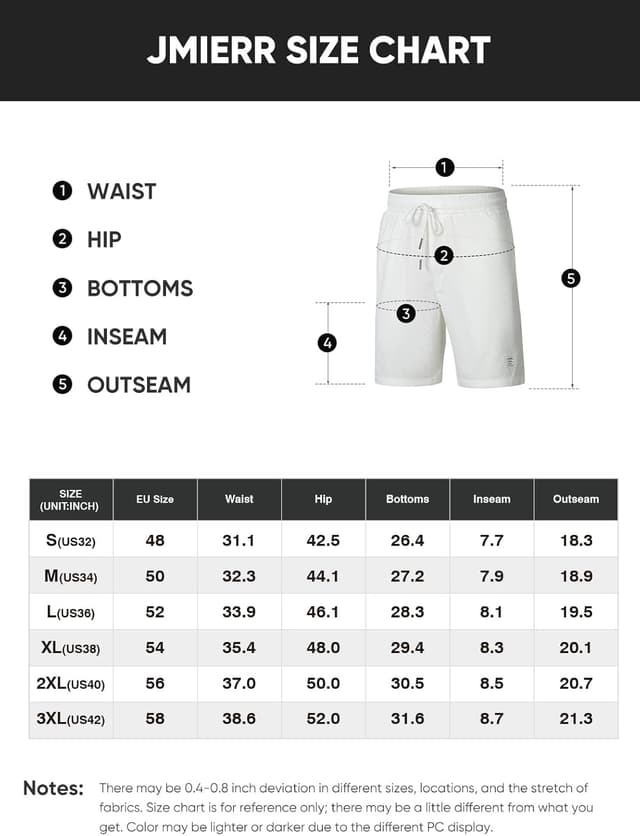 Thumbnail 5 de JMIERR Corduroy Shorts Herren 100% Polyester