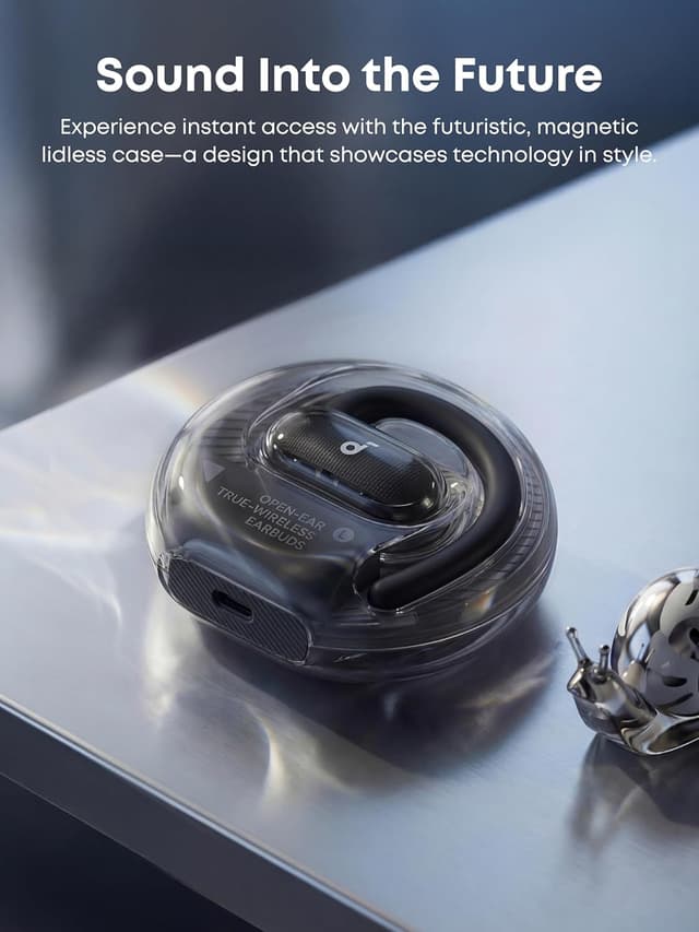 Detalle de soundcore V40i by Anker Open‑Ear Kopfhörer 21h