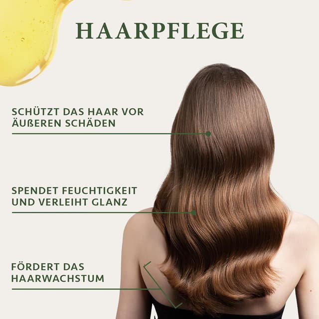 Detalle de Satin Naturel BIO Rosenöl (Wildrosenöl) 50 ml – kaltgepresstes Hagebuttenkernöl für Gesicht, Körper, Haare