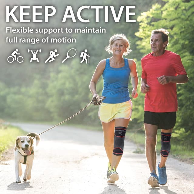 Thumbnail 4 de Rymora Knee Support Sleeve Small Grey