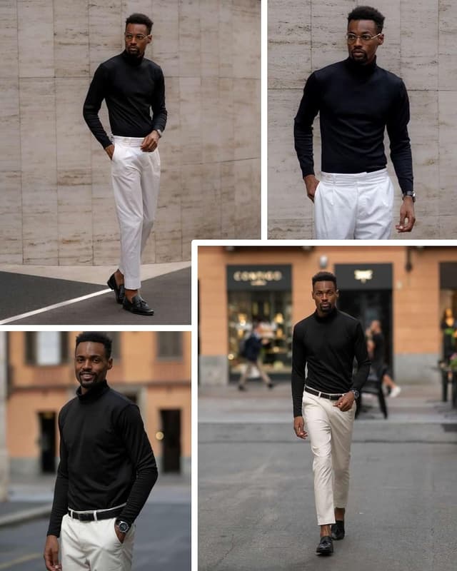 Thumbnail 6 de Ekouaer Men’s Mock Turtleneck Long Sleeve Thermal Undershirt (Micro Fleece) – S to XXXL