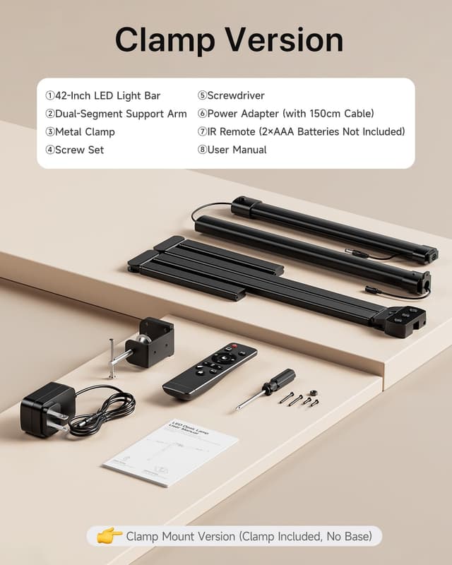 Thumbnail 5 de ONEMIX 42" LED Desk Lamp