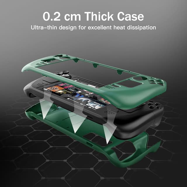 Detalle de Steam Deck case kit 7-in-1 by Bibuks