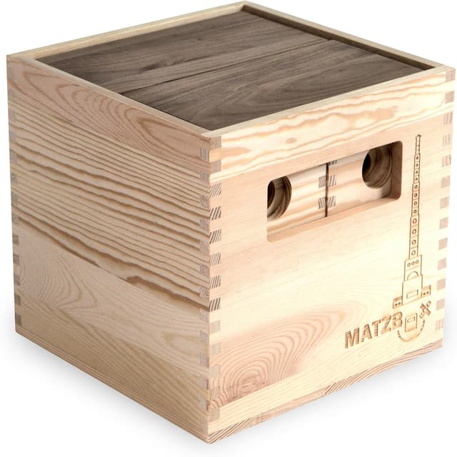 Imagen de MATZBOX 36 Teile Holzbausteine en OfertitasTOP