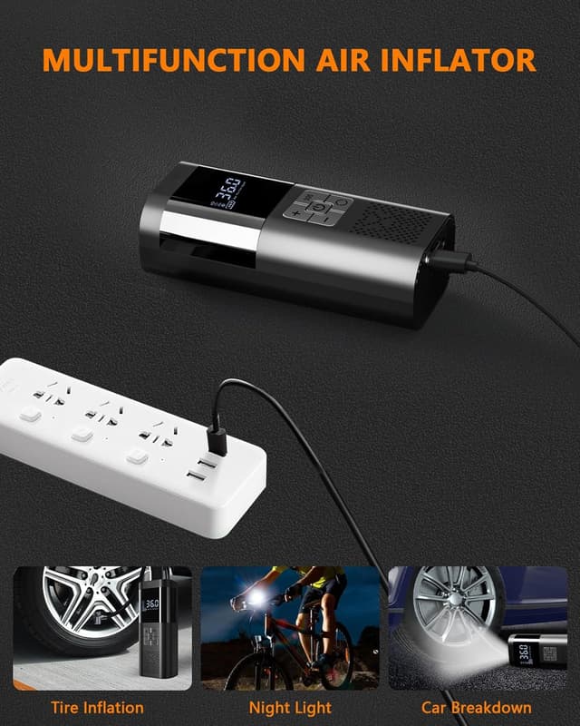 Thumbnail 4 de SERVOMASTER Tyre Inflator 150 PSI Portable Pump