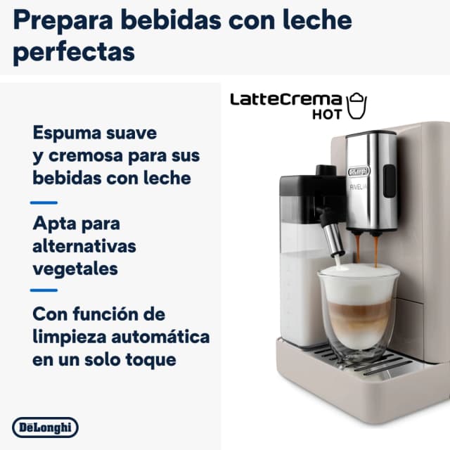 Detalle 2 de Delonghi Rivelia EXAM440.55.BG 2 depósitos de 250 g