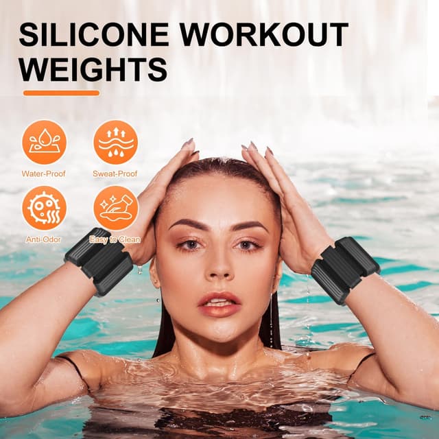 Thumbnail 2 de Giiyr Ankle Weights Set 1 lb Each