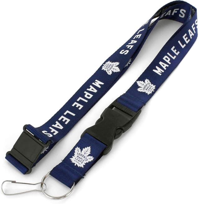 Detalle de Aminco NHL Toronto Maple Leafs Team Lanyard (Team Color), One Size