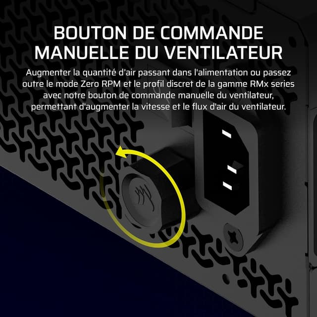 Thumbnail 6 de Corsair RM1000x alimentation modulaire 1000 W ⚙