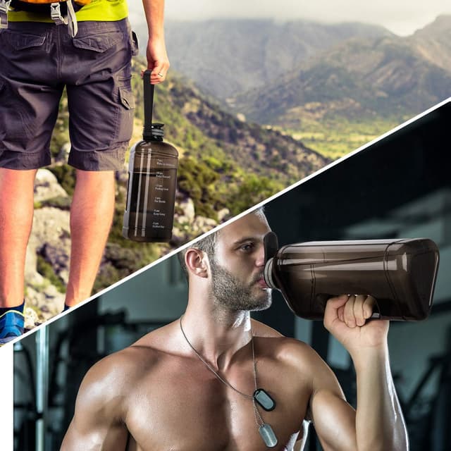 Detalle 2 de FORWEWAY 2.2 Litre Triangular Water Bottle