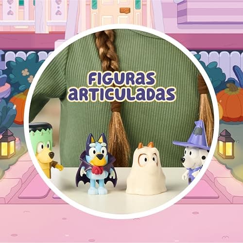 Detalle 2 de Famosa Bluey Pack 4 Figuras articuladas, 4 unidades