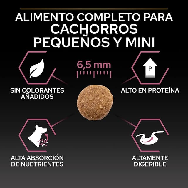 Detalle 1 de Purina Pro Plan Small Puppy pienso 12 kg piel