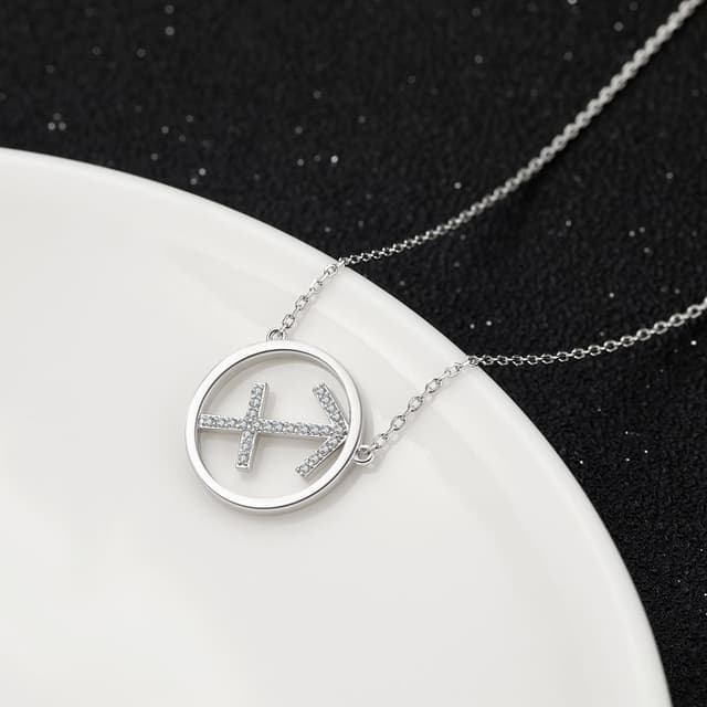 Thumbnail 3 de Qings Konstellation Anhänger Silber Halskette