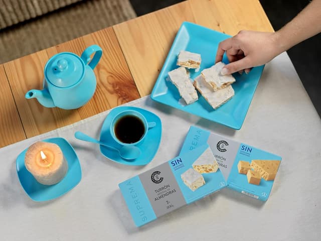 Detalle 2 de Nougat crème d’amandes sans sucre 200 g (IGP) « Castillo de Jijona »